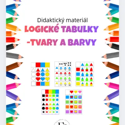 Logické tabulky - tvary a barvy 