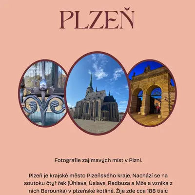 Plzeň - fotografie zajímavých míst