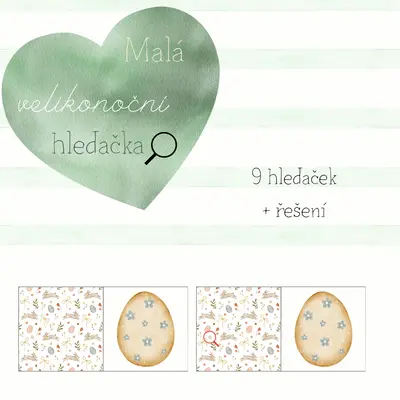 Velikonoční hledačka s lupou