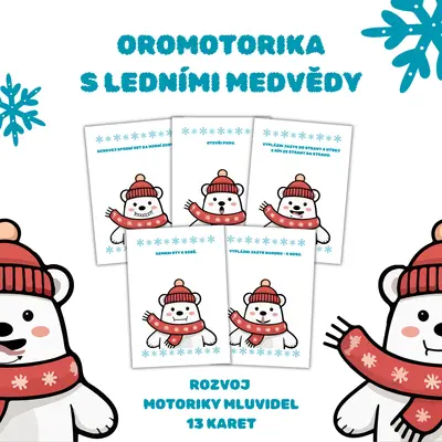 Oromotorika s ledními medvědy