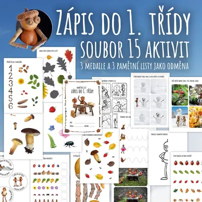 Zápis do 1. třídy s dubánky - soubor aktivit