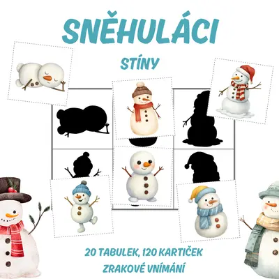 SNĚHULÁCI - stíny