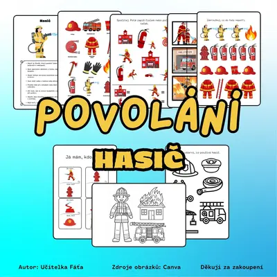 Povolání - hasič