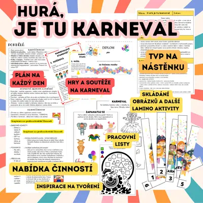 HURÁ, JE TU KARNEVAL