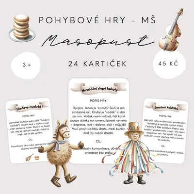 Pohybové hry - Masopust