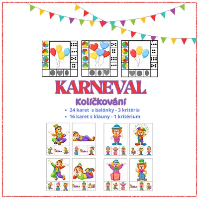 Karneval - kolíčkování