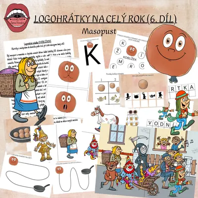 LOGOHRÁTKY NA CELÝ ROK 6. DÍL MASOPUST