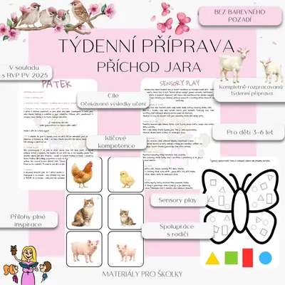 Týdenní příprava - Příchod jara