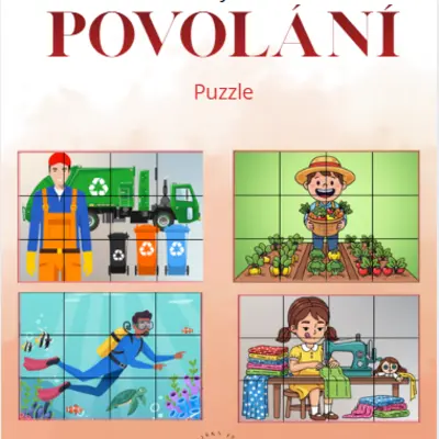 Povolání - puzzle 