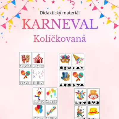 Karneval - kolíčkovaná 
