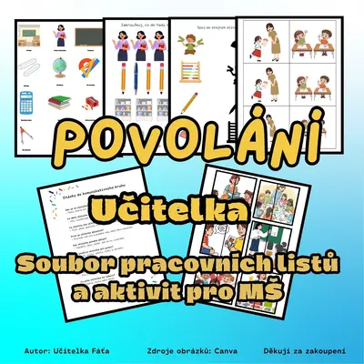 Povolání - Učitelka