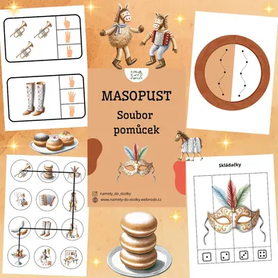 Masopust - Soubor pomůcek 