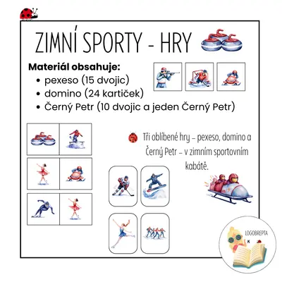 ZIMNÍ SPORTY - HRY