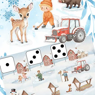 ☃️Zimní farma
