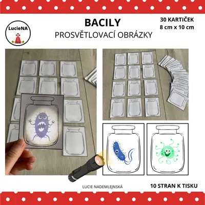 BACILY - PROSVĚTLOVACÍ OBRÁZKY