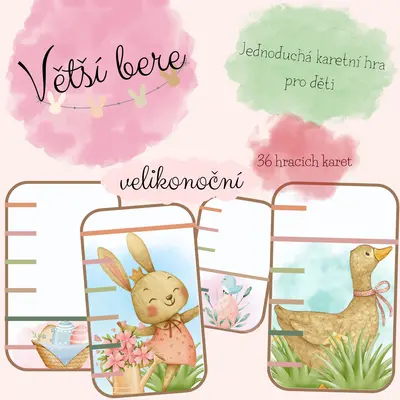 Větší bere - Velikonoce 