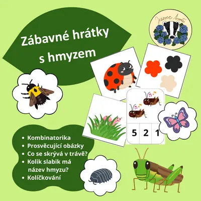 Zábavné hrátky s hmyzem