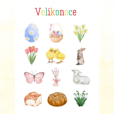 Velikonoce - pracovní listy a aktivity