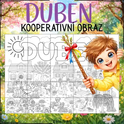 Kooperativní obraz - DUBEN