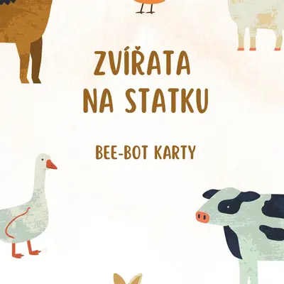 Zvířata ze statku - Bez-bot karty
