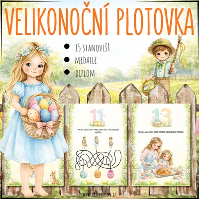 Velikonoční plotovka/stezka