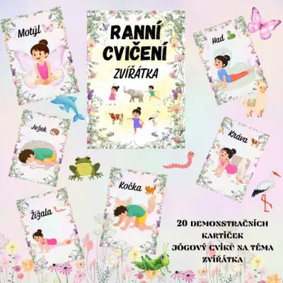 RANNÍ ROZCVIČKA- zvířátka 