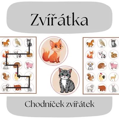 Chodníček zvířátek