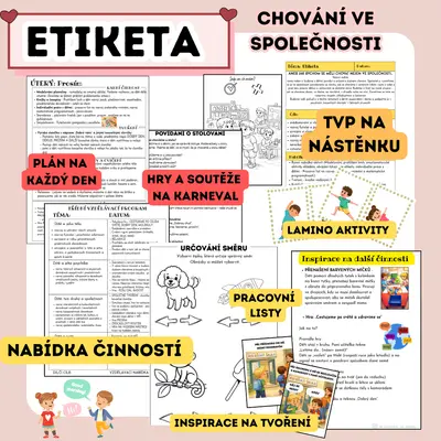 Etiketa - aneb jak se chovat ve společnosti