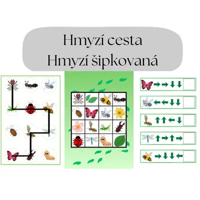 Hmyzí cesta, Hmyzí šipkovaná