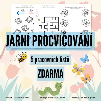 Jarní procvičování - ZDARMA
