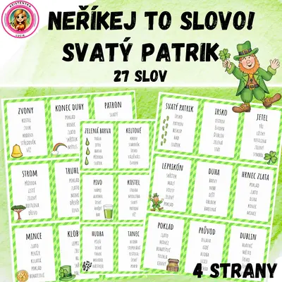 Neříkej to slovo! Svatý Patrik