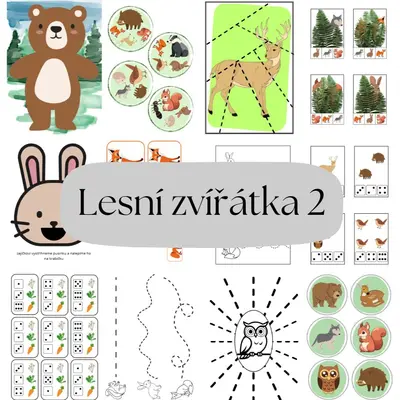 Lesní zvířátka 2