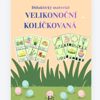 Velikonoční kolíčkovaná 