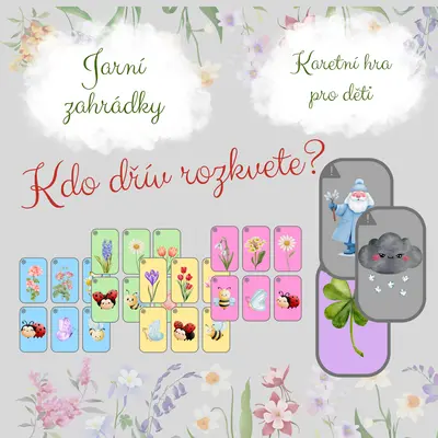 Jarní zahrádky - Kdo dřív rozkvete?
