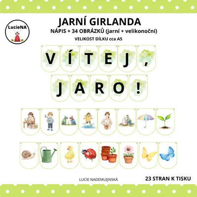 JARNÍ GIRLANDA