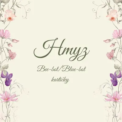 Hmyz - Bee-bot/Blue-bot karty