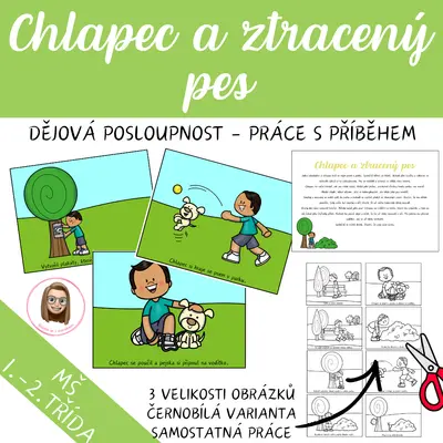 DĚJOVÁ POSLOUPNOST - Chlapec a ztracený pes