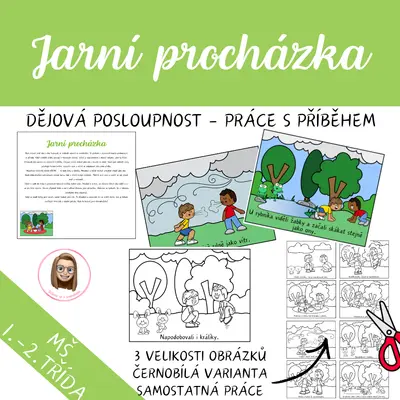DĚJOVÁ POSLOUPNOST - Jarní procházka