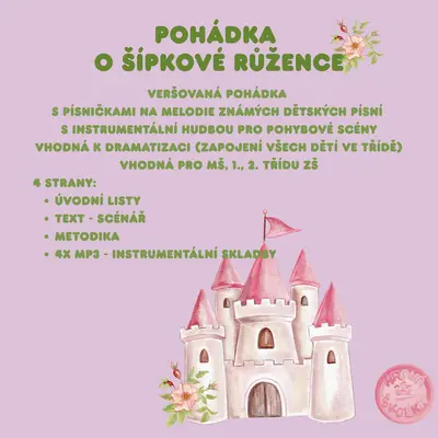Pohádka O šípkové Růžence