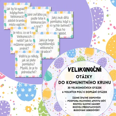Otázky do komunitního kruhu - Velikonoce