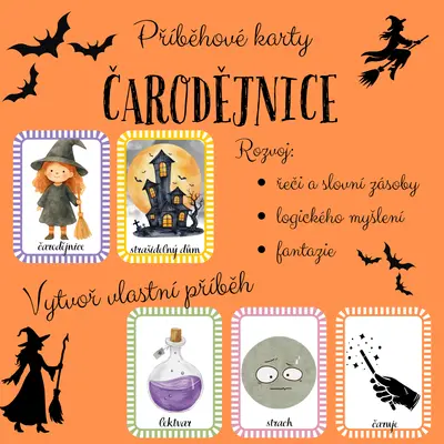 Příběhové karty - Čarodějnice