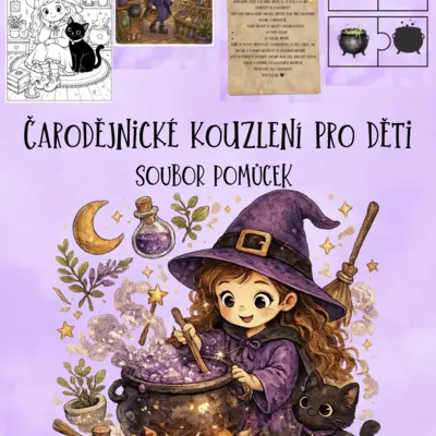 🧙‍♀️✨ ČARODĚJNICKÉ KOUZLENÍ PRO DĚTI ✨🧙‍♀️