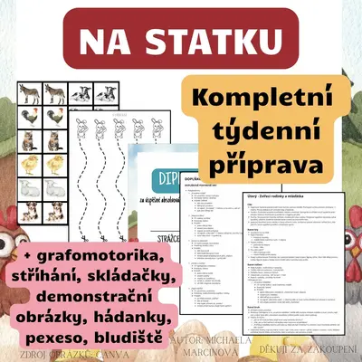 NA STATKU - Kompletní týdenní příprava - FARMA