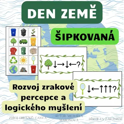 DEN ZEMĚ - šipkovaná