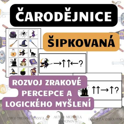 ČARODĚJNICE - šipkovaná