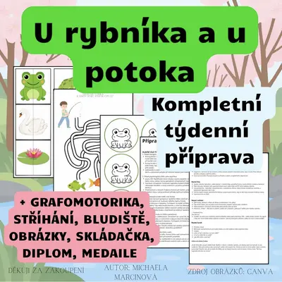 U rybníka a u potoka - Kompletní týdenní příprava