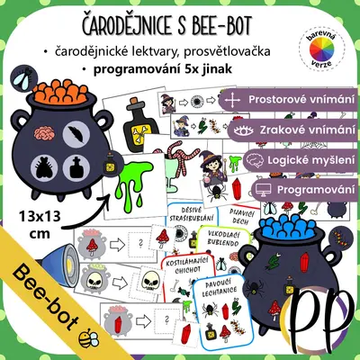 Čarodějnice s Bee-bot