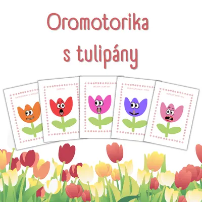 Oromotorika s tulipány