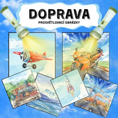 DOPRAVA - PROSVĚTLOVACÍ OBRÁZKY