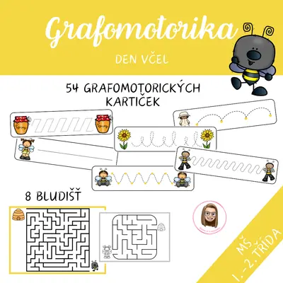 VČELA - grafomotorika